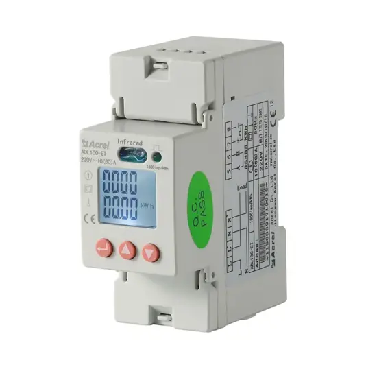 din rail kwh meter single phase