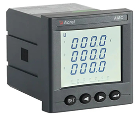AMC72L-AV3 LCD 디지털 디스플레이 전압 미터